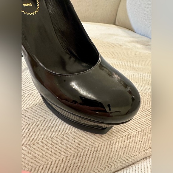 Yves Saint Laurent (Tribute) Trib Too Authenticated Patent Leather Heels - Picture 8 of 16